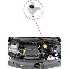 Kayaplast Fiat Egea Radyatör Ek Deposu (Kapaklı) - 52045650-52017097