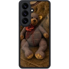 BG AKSESUAR Samsung Galaxy S26 Uyumlu Ayıcık Desenli Kamera Korumalı Darbelere Dayanıklı Kılıf