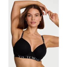 Victoria's Secret Perfect Shape Pamuklu Logo Detaylı Push-Up Sütyen