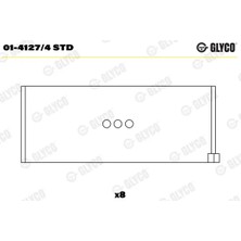 Kol Yatak - (Fiat Multipla, Punto, Doblo, Tipo, Bravo, Scudo, Stilo, Fiorino, 124, Uno, Strada, x 1/9, Marea, Brava, 128, Palio, Ritmo, Tempra, Regata, 125, Siena, Duna, Elba, Premio, Egea) - (GLYCO-F0141274STD)