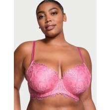 Victoria's Secret Boho Çiçek Işlemeli Hafif Destekli Demi Sütyen