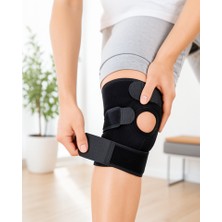 Azrlya Ayarlanabilir Kısa Ligamentli Dizlik Açık Diz Kapağı Spor ve Günlük Kullanım