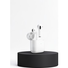 Azrlya iPhone Pro ve Pro Max Uyumlu Tws Bluetooth Kulaklık Gürültü Engelleyici