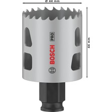 Vionna Bosch 1x Pro Multi Material Power Change Plus Delik Açma Testeresi (Yumuşak Ahşap, Alçıpan, Ø 44 Mm, Professional Aksesuar Döner Matkap/vidalamalar, Darbeli Matkap/vidalama)