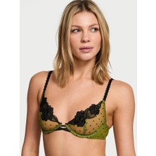 Victoria's Secret Güllü Tül Astarsız Demi Sütyen