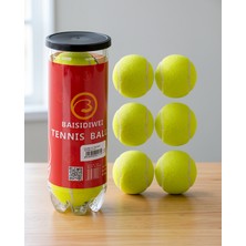 Azrlya Tenis Topu 6’lı Set Antrenman ve Maç Için Dayanıklı Toplar