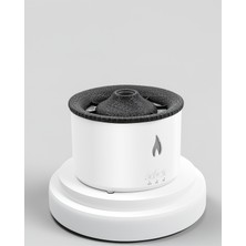 Azrlya 3D Alev Işıklı Aromaterapi Makinesi – 360 ml Su Kapasiteli Sessiz Difüzör