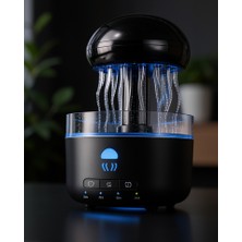 Azrlya USB Çalışan Denizanası Hava Nemlendirici 7 Renk Rgb Aydınlatmalı Sessiz Buhar Makinesi