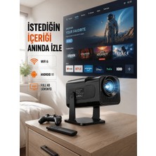 Astraltech HCS350PRO 1080P Full Hd Taşınabilir Android Projektör Yeni Nesil