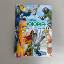 Silka 12 Li Tüp Kuru Boya ve Stickerli 16 Sayfa Boyama Kitabı  ARD1001033