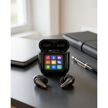 Azrlya Aı Destekli Dokunmatik Ekranlı Kablosuz Bluetooth Kulaklık