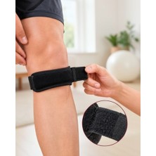 Azrlya Sporcu Tendon Bandı Ayarlanabilir Diz Destek Bandı Koşu Fitness Egzersiz