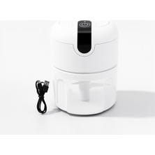 Azrlya Şarjlı Mini El Rondosu Doğrayıcı Taşınabilir 250 ml Çelik Bıçaklı