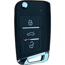 new global autohan keys universal golf tipi  akıllı oto kumanda, 3 butonlu, 433 mhz, kodlanabilir uzakta