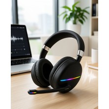 Azrlya Rgb Siyah Kulaklık Max-17