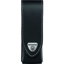 Vionna Victorinox Deri Çanta Çakı Için (Kemer Halkası, Cırt Cırtlı, Siyah, 3 cm x 12,2 Cm) Siyah