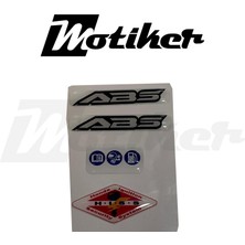 Motiker Nc 750X Uyarı Etiketleri Damla Sticker Etiket Modeli