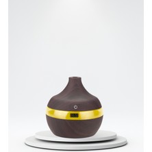 Azrlya Aromaterapi Uyumlu 300 ml LED Işıklı Oda Kokusu Difüzörü