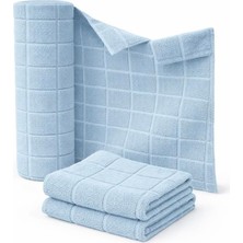 Store Rulo Mikrofiber Temizlik Bezi 30X30 cm 20'li- Mutfak, Banyo, Cam ve Araba Için (Mavi)
