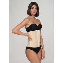 Empressco Tvigoso Model 4 Agraflı Kopçalı Sıkılaştırıcı 3 Bölge Etkili Toparlayan Askısız Latex Ten Renk