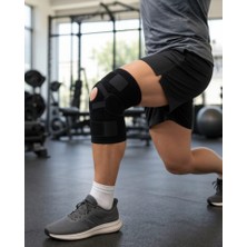 Azrlya Ligamentli Dizlik Açık Patella Yan Destekli Ayarlanabilir Bantlı Sporcu Dizliği