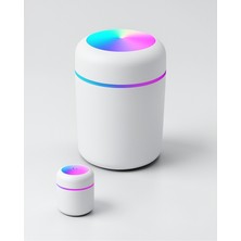 Azrlya Humidifier LED Işıklı Mini Ortam Oda Kokusu Aromaterapi Buhardanlık