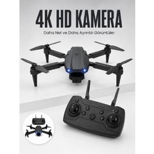 Kyops E99 Pro 4K Hd Kameralı Katlanabilir Drone App Kontrollü Uzaktan Kumandalı Mini Drone - Lisinya