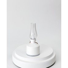 Azrlya USB Şarjlı Retro Gaz Lambası Hava Nemlendirici LED Atmosfer Işıklı