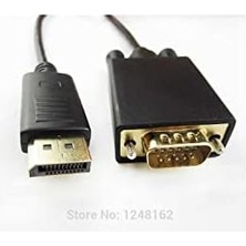 kotam store  1.8 metre display port to vga display vga kablo displayport vga kablo