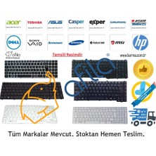 Dell Inspiron 1564, 1764, 016P7K, 0rxrx7, 0xhkkf Notebook Klavyesi Siyah, Yabancı Dil