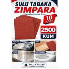 Cnr Zımpara 2500 Kum Su Zımpara | Kağıt Zımpara - 10 Adet | Far, Ahşap ve Metal Yüzeyler Için Tabaka Zımpara