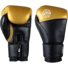 Empressco Eagle Gerçek Deri Gold Kickboxing Kick Boks Eldiveni