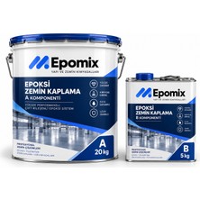 Epomix Metallik Epoksi Zemin Kaplama Boyası