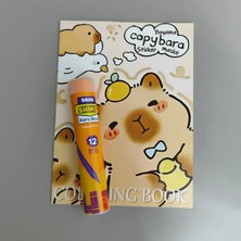 Silka 12 Li Tüp Kuru Boya ve Stickerli 16 Sayfa Boyama Kitabı  ARD1001034