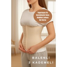 Empressco Shapepro Latex Korse Balenli Hava Alan Doğum Sonrası Sıkılaştırıcı ve Toparlayıcı Agraflı Korse