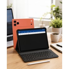 Azrlya Klavyeli Tablet Pc Kalem Kılıf ve Ekran Koruyucu Hediyeli Android Set