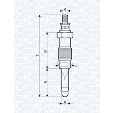 Isıtma Bujisi - (Fiat Siena, Ducato, Punto, Tipo, Bravo, Scudo, Talento, Croma, Fiorino, Ulysse, Uno, Strada, Brava, 127, Palio, Ritmo, Tempra, 131, Regata, Argenta, Egea, 164, 155, 145) - (ELTA-E1110)