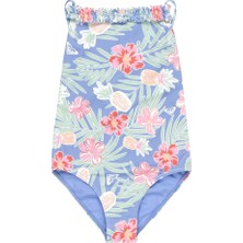 Roxy Tropical Story Kız Çocuk Mayo, 4, ERLX103116, Grapemıst Tropıcal Par Tay, Kız Çocuklar