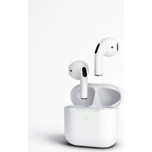 Azrlya Beyaz Yeni Nesil Pro Bluetooth Kulaklık Yüksek Ses Kaliteli Anc Özelliği