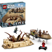 Vionna LEGO Star Wars™ Jedi’ın Dönüşü Çöl Skiff’i ve Sarlacc Çukuru 75396 – 9 Yaş ve Üzeri Kız ve Erkek Çocukları Için Luke Skywalker ve 6 Minifigür Içeren Yapım Seti, Doğum Günü Hediyesi Fikri (558 Parça)