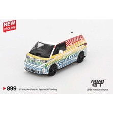 Vionna Mini Gt 1/64 899 Volkswagen Id. Buzz Prototype "rainbow"