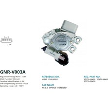 Genon V003A Alt. Konjektor 12V Korea Hyundai Tucson / Santa-Fe 120 Amp Kıa Sorento 4 Fıs (L. Df) VR-PR5011-M563