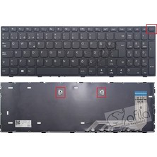 Lenovo Ideapad 110-15, 110-17 Serisi Notebook Klavyesi, Laptop Tuş Takımı (Siyah Tr) / 1.ver
