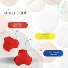 Defne Store Aplussağlık Tablet Ezici Yüksek Kalite Ilaç Ezici Aparat