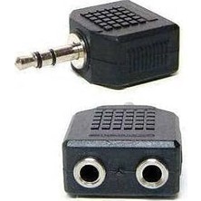 fırsat mağazam  2li stereo çoklayıcı aux çoklayıcı erkek stereo 2 dişi stereo 1 g