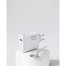 Azrlya 120W Mi Turbo Akıllı Tanıma Çipli Hızlı Şarj Cihazı Taşınabilir ve Dayanıklı