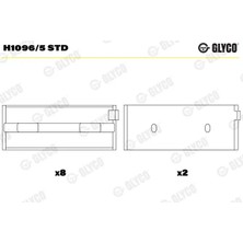 Ana Yatak - (Fiat Barchetta, Punto, Doblo, Bravo, Stilo, Fiorino, Coupe, Uno, Strada, x 1/9, Marea, Brava, Palio, Ritmo, Regata, Siena, Elba, Premio, 156, Spider, Gt, 166, Gtv, 155, 145) - (GLYCO-H10965STD)
