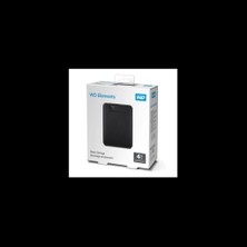 Wd WDBU6Y0040BBK-WESN, Elements, 4tb, 2.5", Usb3.0, Taşınabilir, Harici Hdd, Siyah (Türkiye Distribütörü Garantili)