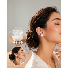 Azrlya Küpeli Kablosuz Bluetooth Kulaklık Uzun Süreli Şarj Özellikli