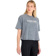 Vionna Lumberjack 5m Wl Freya 11SY790 5fx Kadın Günlük Tişört 102006716 Gri